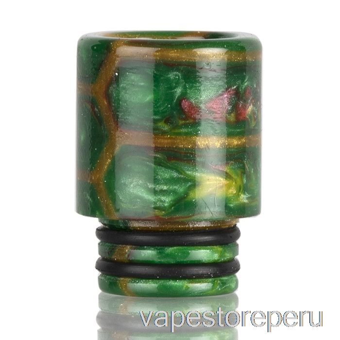 Vape Desechable 510 Alto Punta De Goteo De Resina De Piel De Serpiente Verde